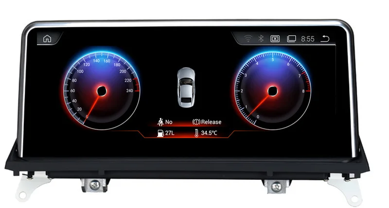 Clearance ID6 style 10.25"Touch Android Car Raido GPS for BMW X5 E70 (2007-2013)/BMW X6 E71(2007-2014) Intelligence Car Multimedia Player 3
