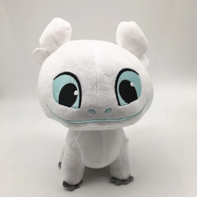 

Hot style 35cm How to Train Your Dragon 3 plush Toys Toothless light Fury Anime Figure Night Fury Dragon Plush Doll Toy Children