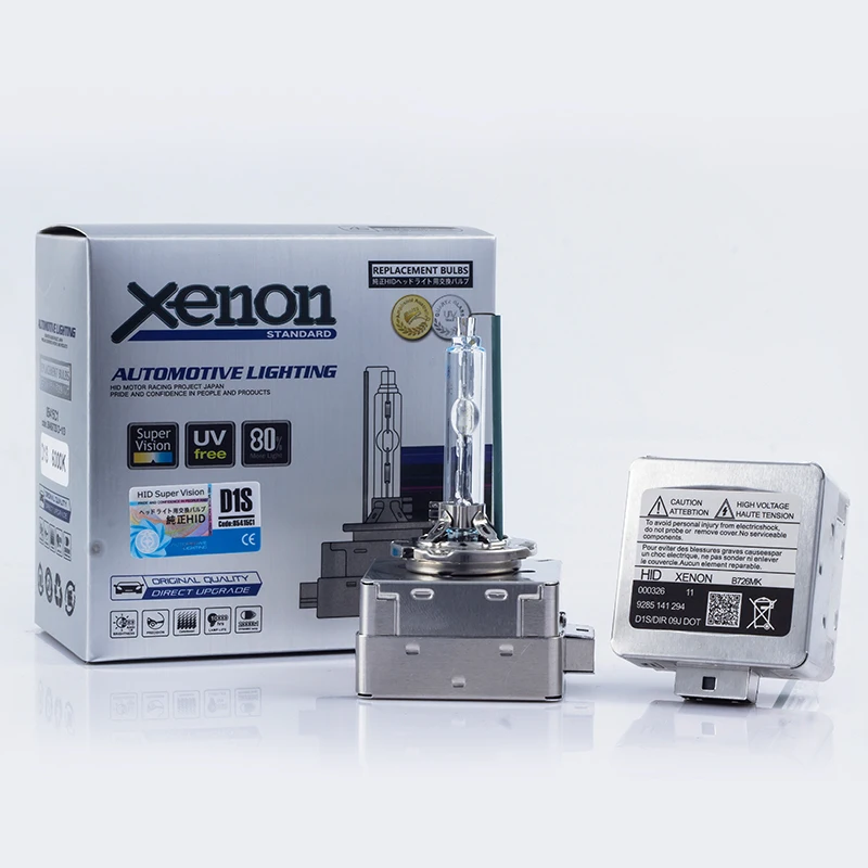 AFAECAR 4300k 6000k 8000k 12v Xenon D1S D3S 35W D4S HID Автомобильная Лампа фары 1 год гарантии|Лампы для