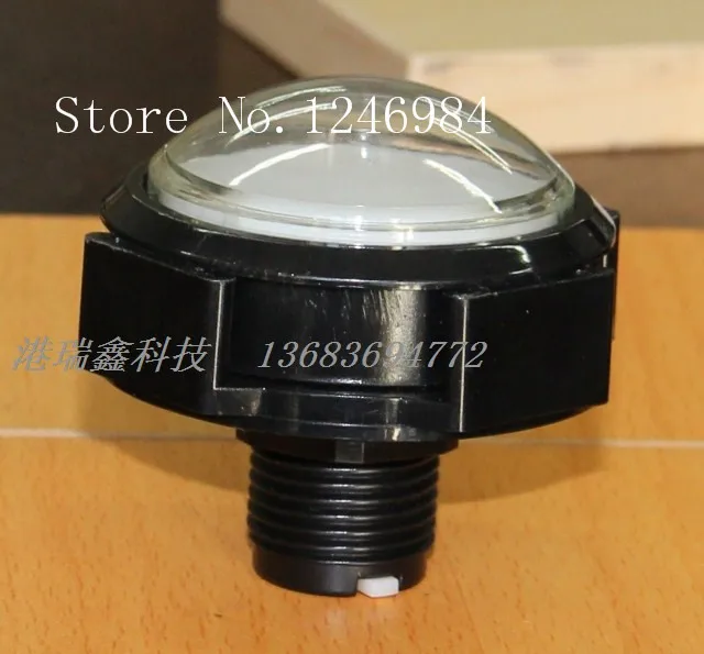 

[SA]New video game accessories video game buttons big mainframe computer convex white button switch button--20pcs/lot