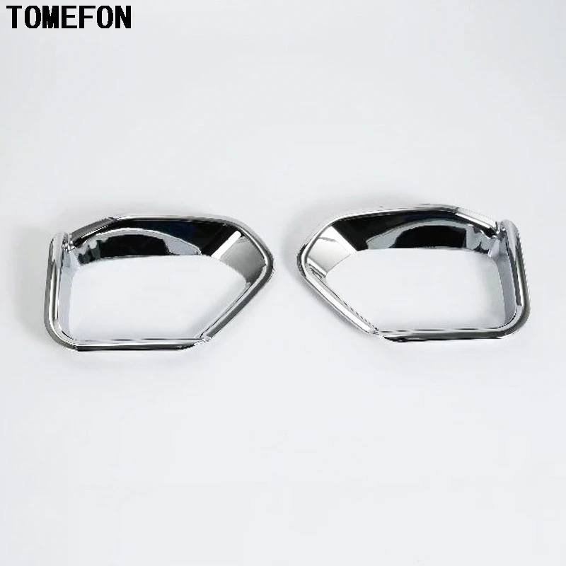TOMEFON 2pcs For Subaru Crosstrek 2017 2018 ABS Rear Tail Fog Light