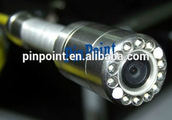 

Free Shipping!!! 100% Original Factory 40 Meter Professional Industrial Pipe Inspection Cam and Monitor with Buit-in DVR !