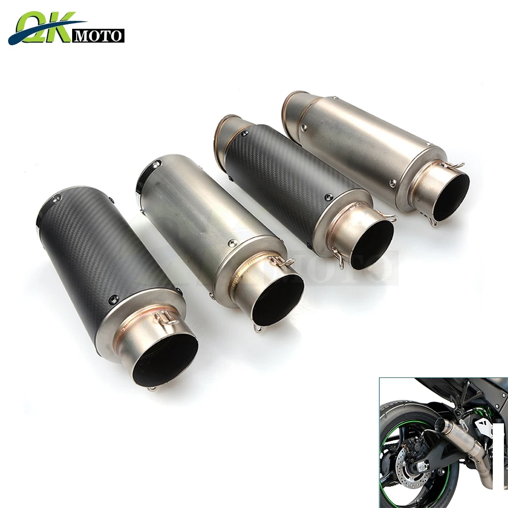 

Motorcycles Accessories Exhaust Pipe Modified Muffler Exhaust For HONDA KAWASAKI BUELL BETA KTM BMW Husqvanrna Harley Ducati
