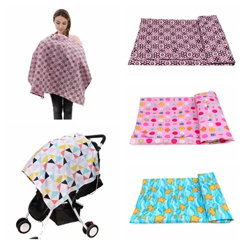 

Baby Baby Stroller Cover Nursing Cloth Mum Apron Breastfeeding Nursing Cover Multi-use Breathable Breast Feeding Scarf