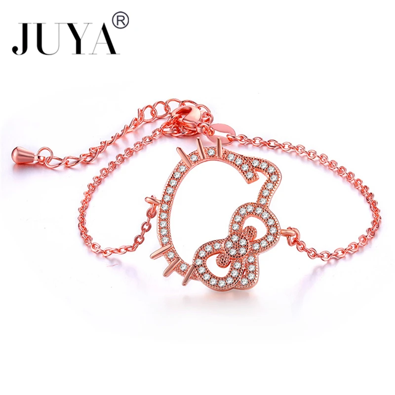 Колье bracciali Donna, модные трендовые красные веревочные бусы hello kitty, браслеты для женщин, ювелирные изделия Sieraden, очаровательные браслеты и браслеты Bijoux