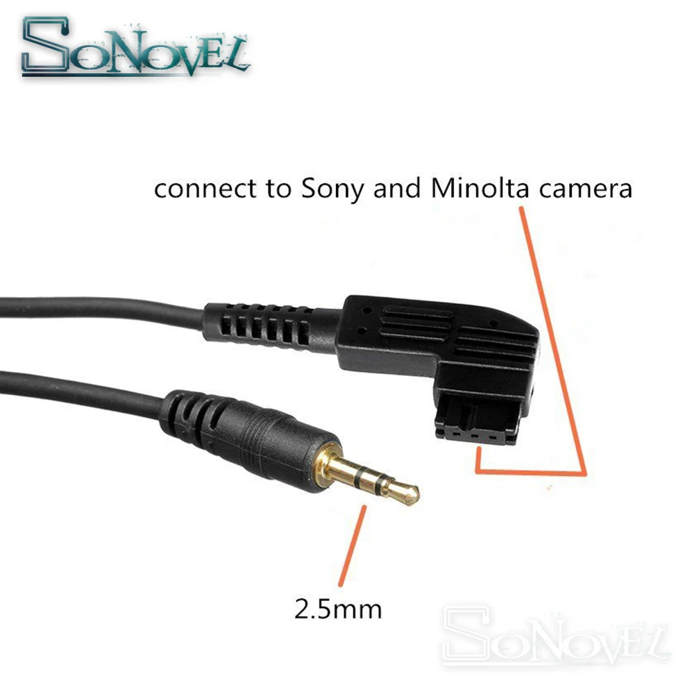 Кабель для пульта дистанционного управления Sony Alpha A99II A77II A900 A850 A700 A580 A560 A550 A65 A77 A55