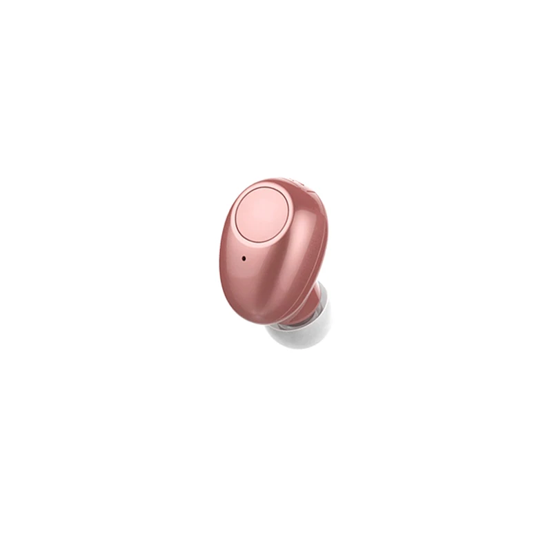 Мини Bluetooth вкладыши 10 часов время музыки беспроводные Bluetooth наушники гарнитура Hands-free для iPhone Xiaomi PC tv Спорт Вождение автомобиля - Цвет: J18 pink