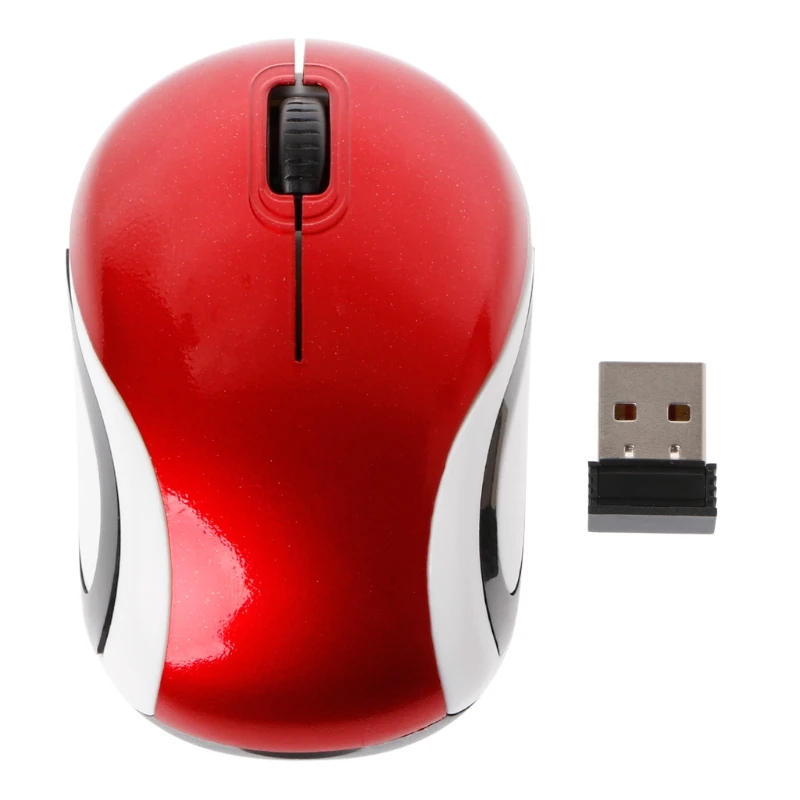 

Mini 2.4 GHz 800-1600 DPI Wireless Optical Mouse Mice for PC Laptop Notebook *dls*