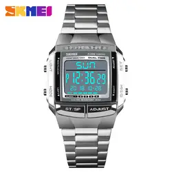 1381 SKMEI Военные Спортивные часы электронные мужские часы лучший бренд Эксклюзивные Мужские часы водонепроницаемые светодиодный цифровые