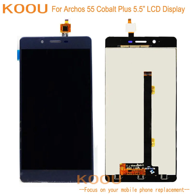 LCD Display For Archos 55 Cobalt Plus Touch Screen