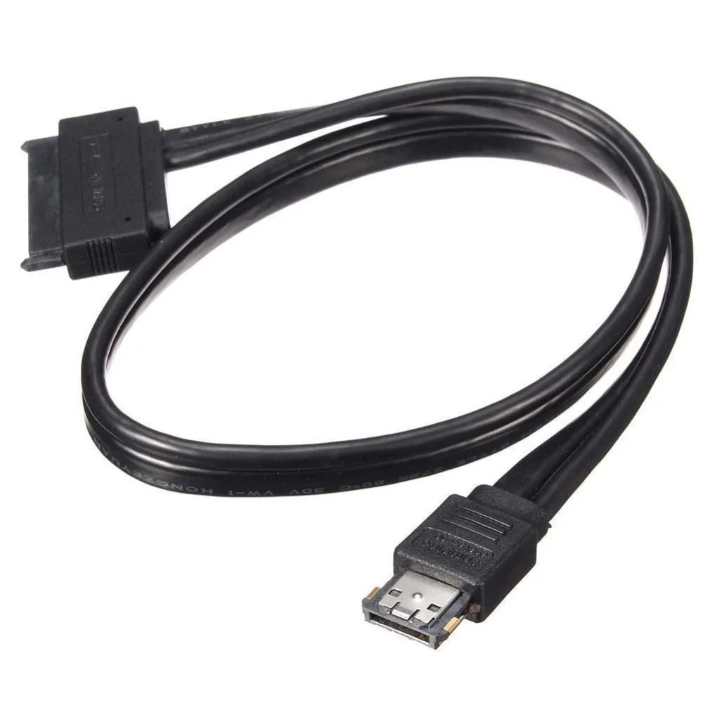 Dual Power Esata (eSATAp) to Sata Cable 22 Pin USB ESata Combo to SATA
