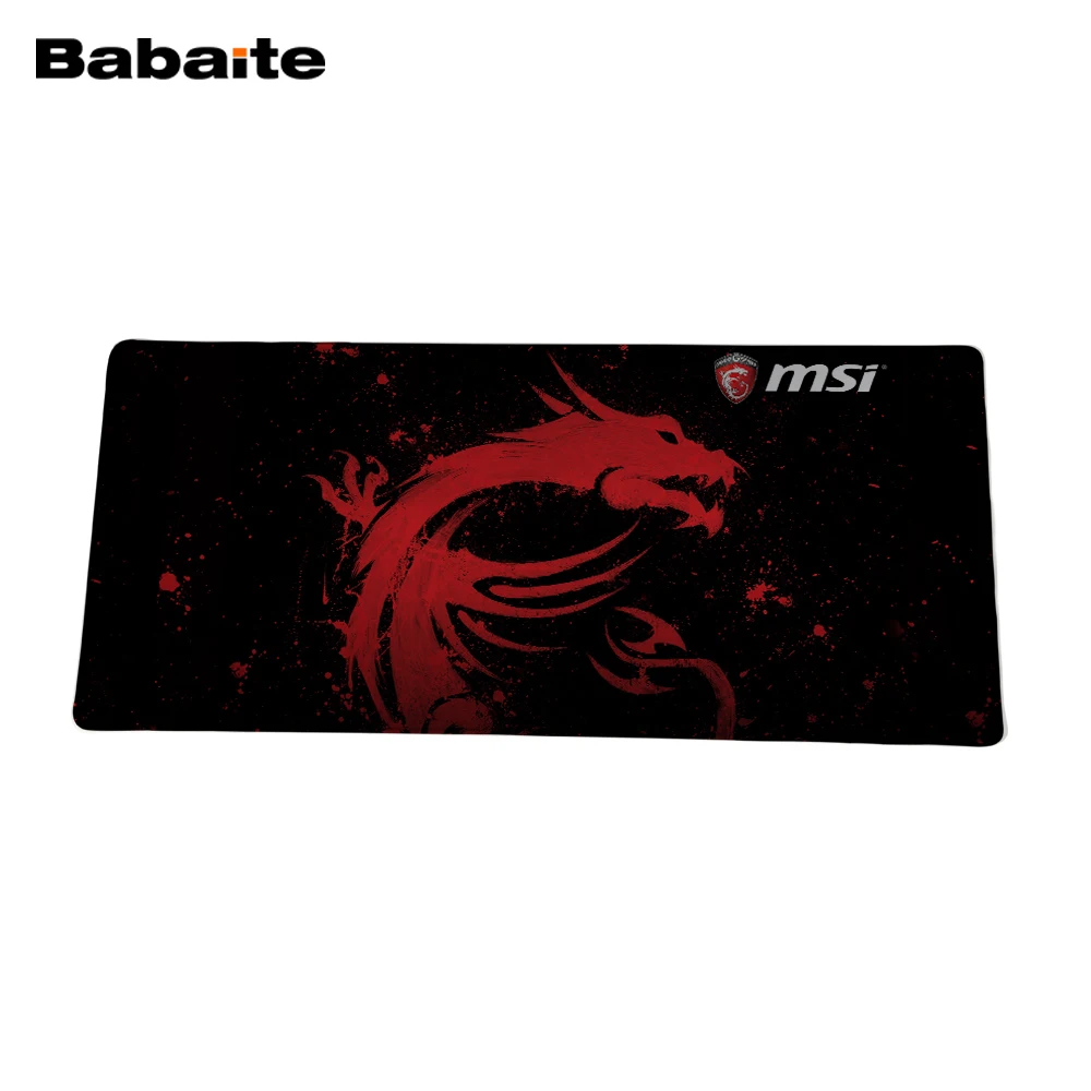 Babaite большой Мыши Pad узор DIY Индивидуальный заказ прочный игровой MSI игры часто
