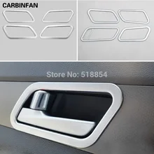 Аксессуары наклейка для HYUNDAI SONATA I45 хром внутренняя ручка двери крышка литья внутренняя чаша отделка гарнир 4 шт./компл