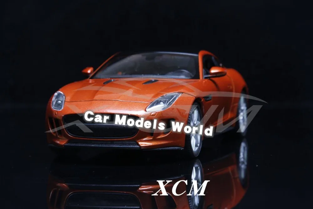 

Diecast Car Model Welly FX Models for F-Type Coupe 1:24 (Orange) + SMALL GIFT!!!!