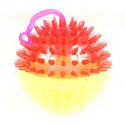 Свисток 7,5 массаж светящийся шар Flash щипать называется веревки Ежик