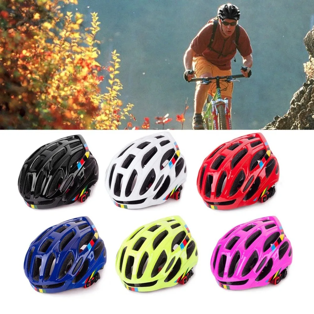 

2018 New Bicycle Helmets Matte Men Women Bike Helmet BackLight Mountain Road Bike Integrally Molded Cycling Helmets Dropshipping
