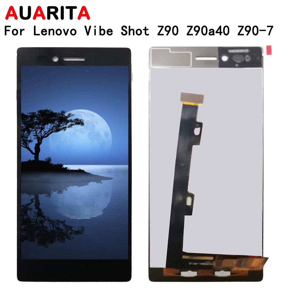 

LCD For Lenovo Vibe Shot Z90 Z90a40 Z90-7 Z90-3 LCD Display Touch Panel Screen outer Glass Assembly Replacement Parts with tools