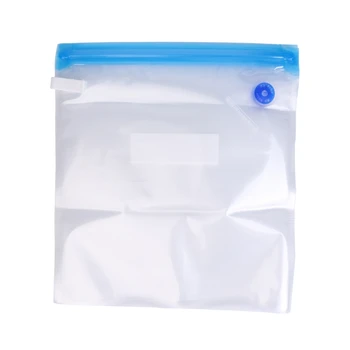 

5pcs Kitchen Food Saver Vacuum Sealer Bag Home Use Reusable Storage Bags 26x28cm