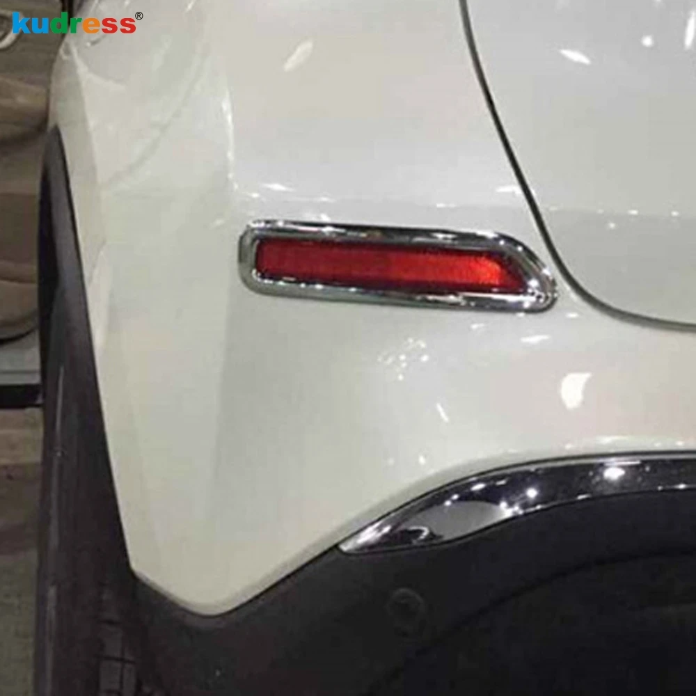 Для Nissan Murano 2015 2016 2017 2018 хромированные задние противотуманные фары отделка