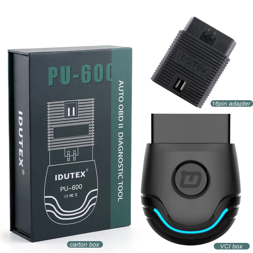 Vpecker PU-600 OBD2 Bluetooth Сканер Полная система Универсальный считыватель кодов TPMS DPF сервис автомобильный диагностический сканер PK AP200 ELM327