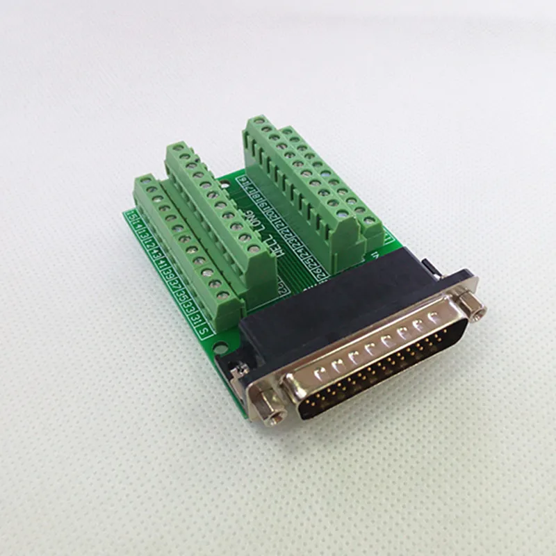 

DB44HD Male Breakout Board, D'SUB Header Breakout Board, Terminal Block DSUB Module.