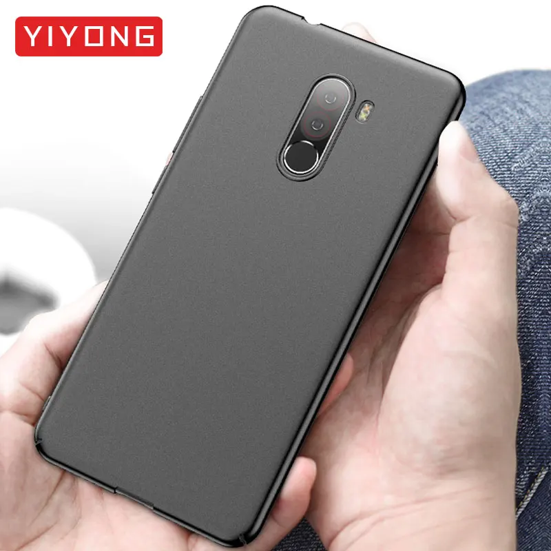 Pocophone F1 Case Slim Skin Matte Cover For Xiaomi Hard Frosted PC Xiami Xiomi Pocophon Poco Cases |