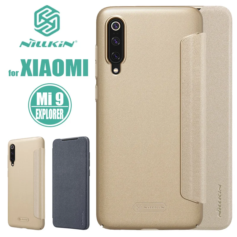 Чехол для телефона Xiaomi Mi 8 9 Explorer роскошный кожаный чехол с откидной крышкой NILLKIN Mi8