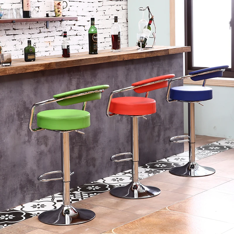 15%Bar chair lift chair modern minimalist back bar chair home bar stool rotating front desk high foot cashier stool 15%Bar chair lift chair modern minimalist back bar chair home bar stool rotating front desk high foot cashier stool
