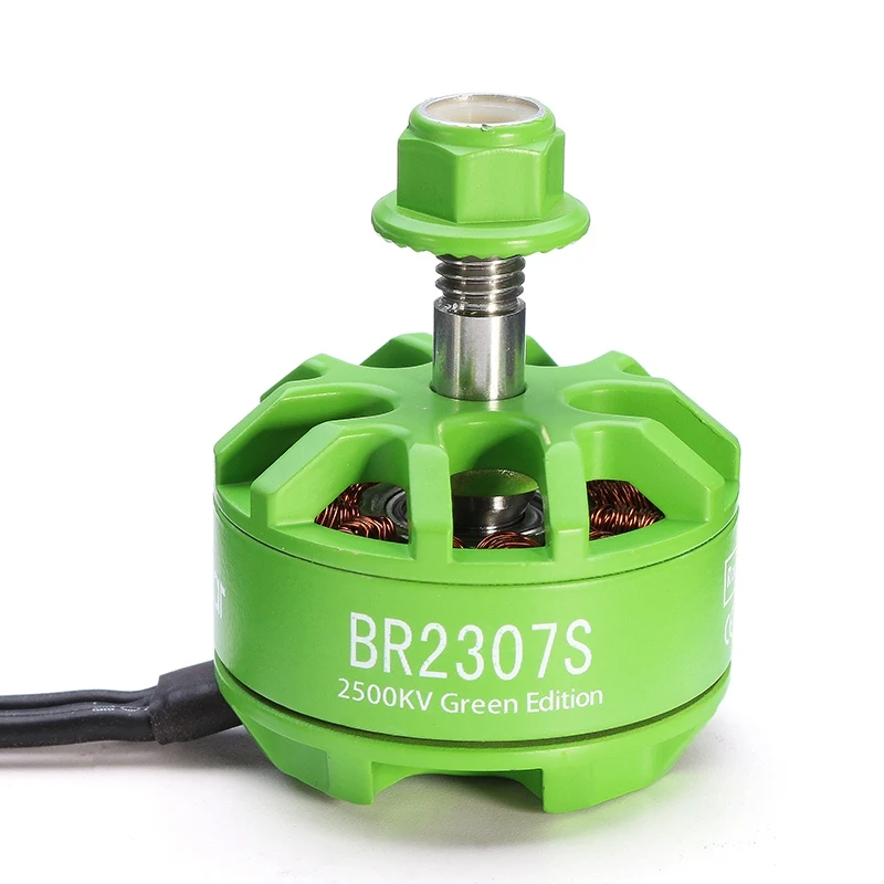 Racerstar 2307 BR2307S для Fire Green Edition 2500KV 2 4S бесщеточный двигатель X220 250 280 300 FPV Racing RC Drone 4 в 1