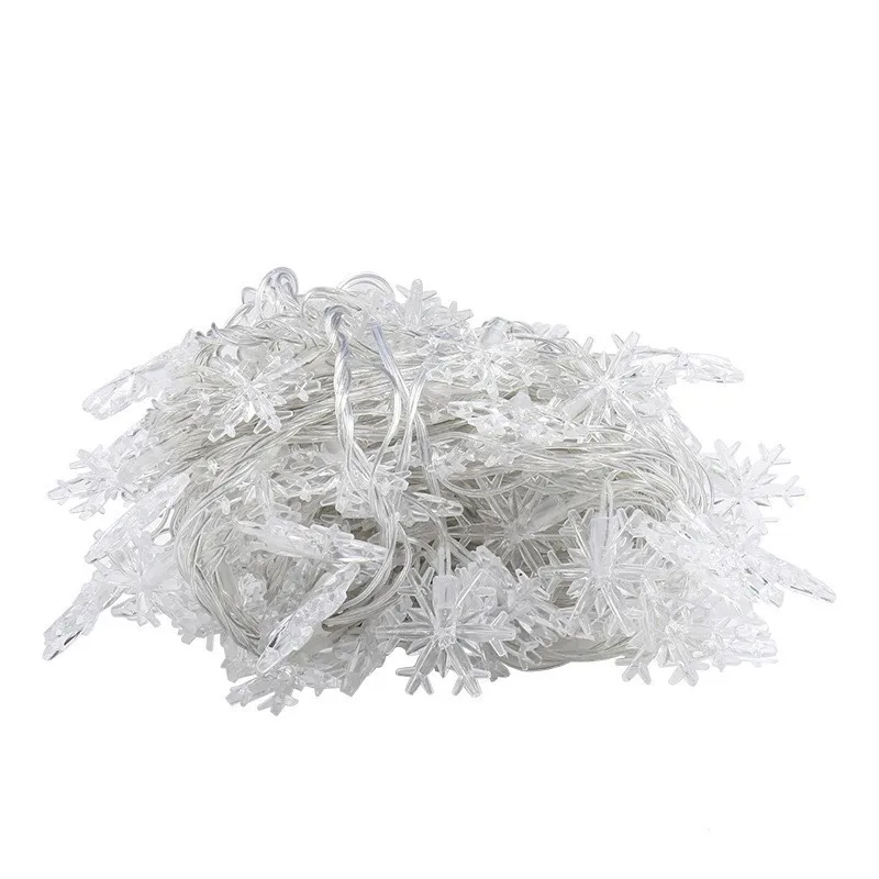 10M 100LEDs Light String Garland  Decoration For Christmas Garden Tree Snowflake LED Chain 8 Play Modes 220v EU Plug