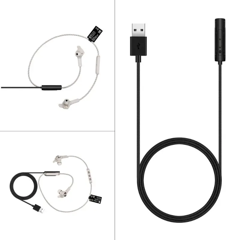 1 м USB зарядное устройство кабель зарядный шнур для BANG & OLUFSEN Beoplay E6 беспроводные Bluetooth наушники