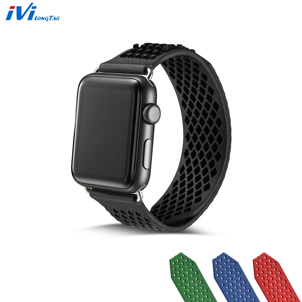  Watch 40 44 Cover For Apple Watch 4 3 2 1 Case Band 38mm 42mm Silicone Strap Pure Color Pulseira Fo