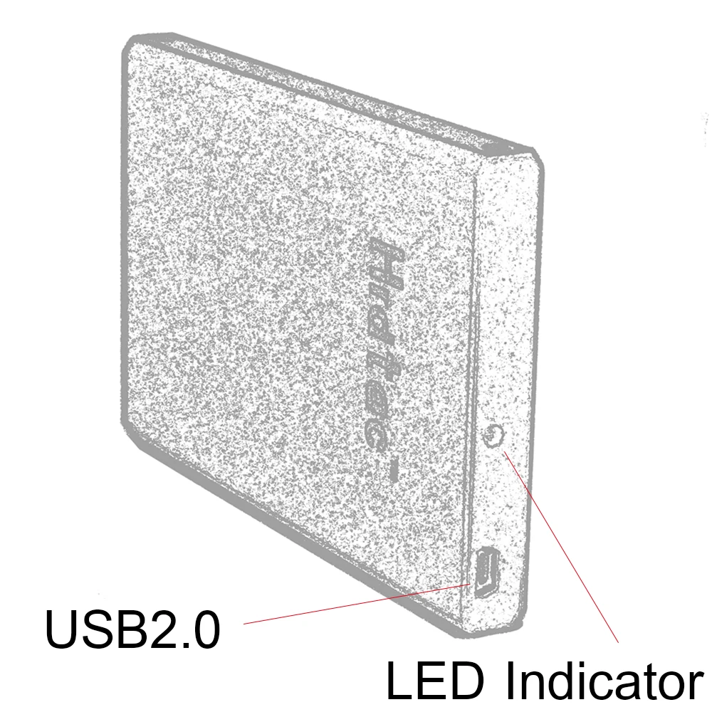 Внешний жесткий диск 80 ГБ HDD 2.5 HD экстерно ноутбука рабочего Портативный диск Disco Дуро экстерно