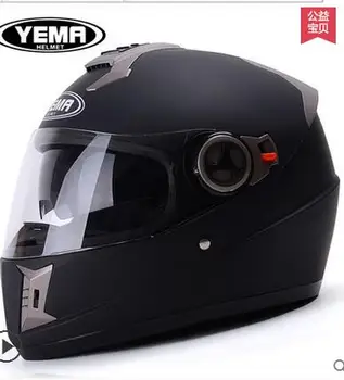 

Mustang Four Seasons motorcycle helmets men winter warm double-lens racing locomotive running helmet full helmet covered helmets