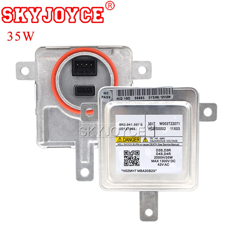  SKYJOYCE D1S D3S ballast 35W HID Control Unit 8K0941597E 8K0941597 OEM Xenon Headlight Ballast D1S For Audi A1 A3 A5 A7 Q3 Q5 (1)