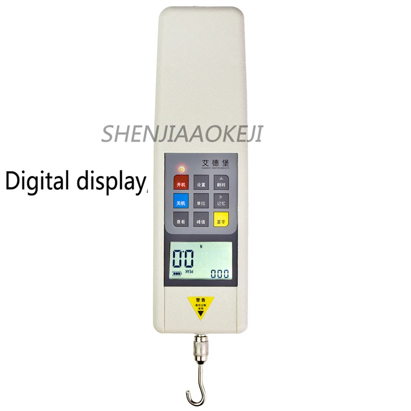 manual tensile testing machine Horizontal digital display force gauge test bench Harness terminal pull tester 1pc