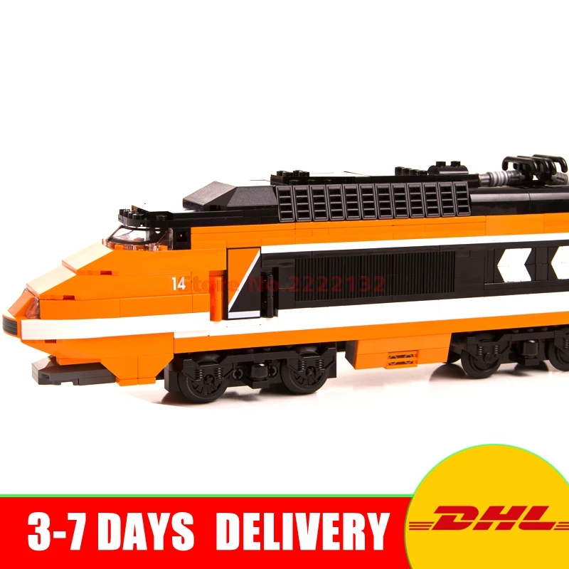 

2018 DHL 21007 Technic Series The Horizon Express Building Blocks Bricks Set Assembled Toys Clone 10233 Gift