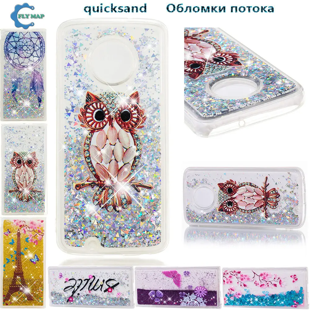 Quicksand Case For Motorola Moto Z3 Play Dynamic Liquid Glitter Stars Soft TPU Phone Cover Shell Bag MotoZ3 Z3Play |