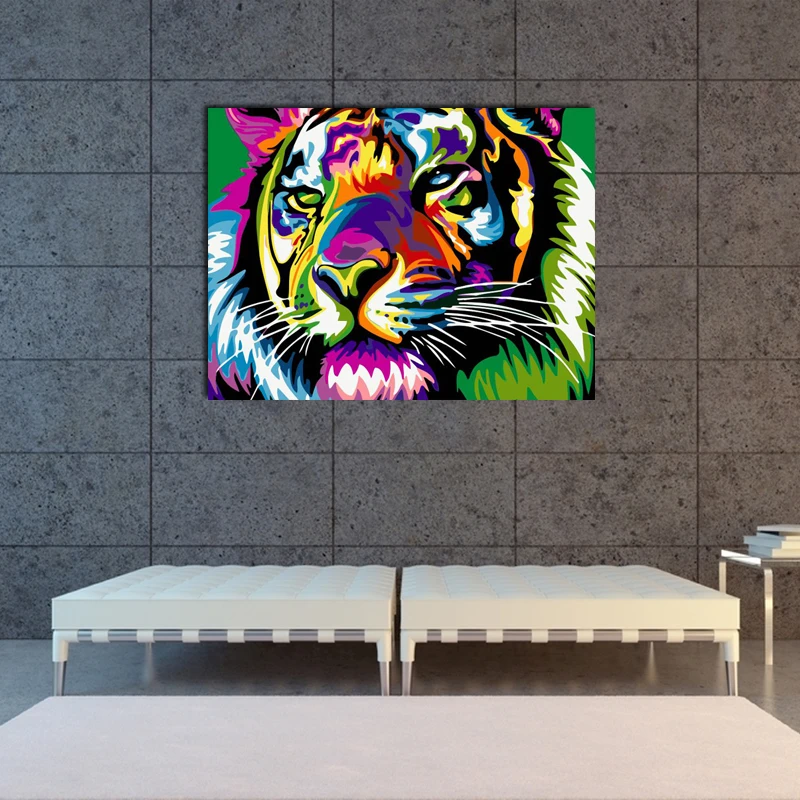 

Oil paint painting by numbers diy picture drawing coloring on canvas painting by hand wall paint by number landscape