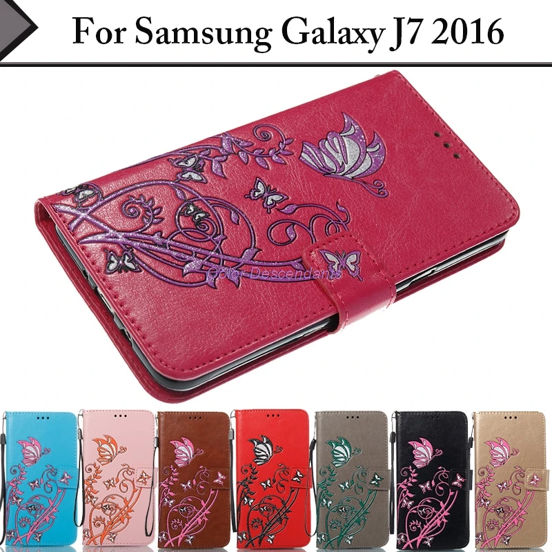 Чехол для samsung Galaxy J7 2016 J710F J710FN J710FN/DS кожаный чехол-портмоне с откидной крышкой
