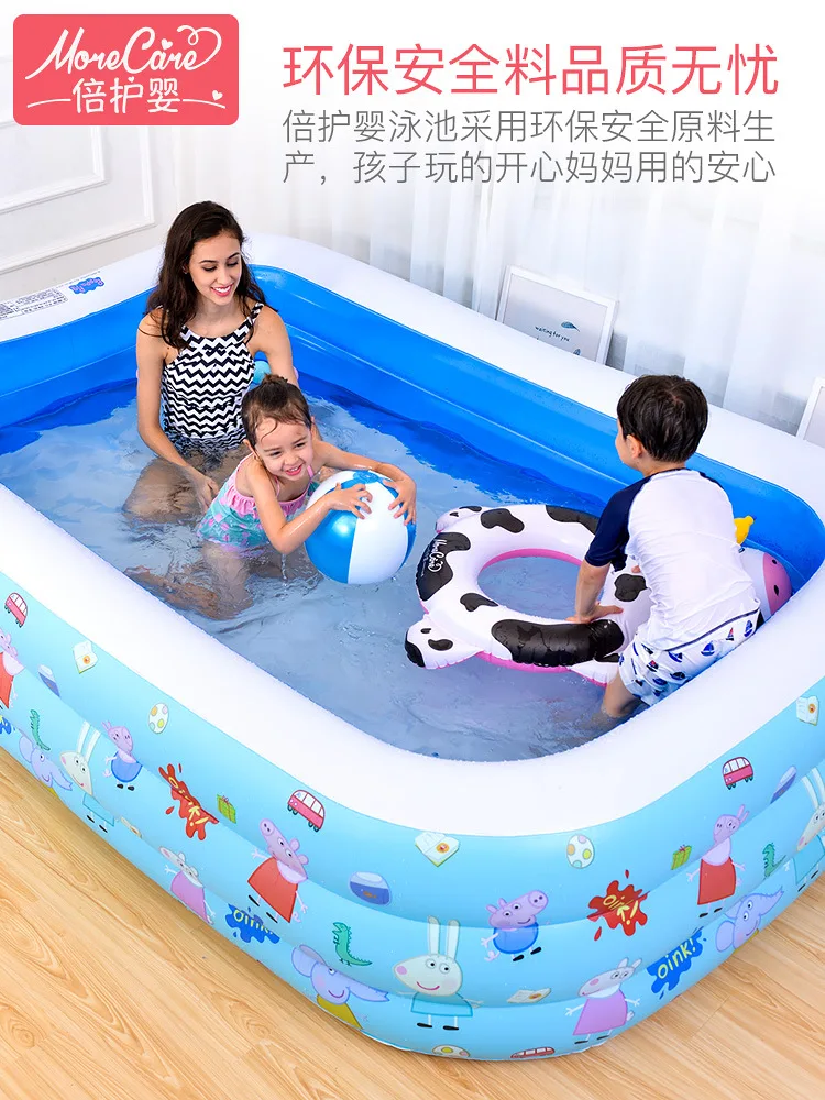 inflatable pool in shower