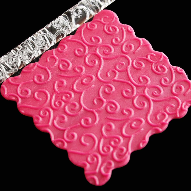 14 видов стилей акриловая скалка для помадки торта|acrylic rolling pin|designer pinrolling pin |