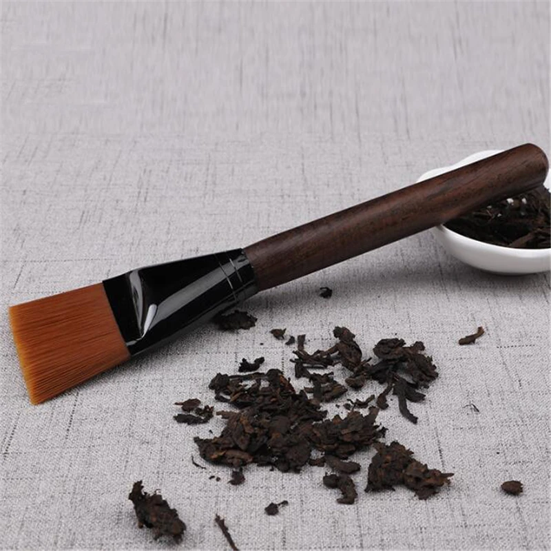 Изысканный сорт натурального дерева чайная щетка кунгфу Чайный горшок чайный лоток чистящие инструменты настольная чашка губка-стиратель новые чайные аксессуары для церемоний