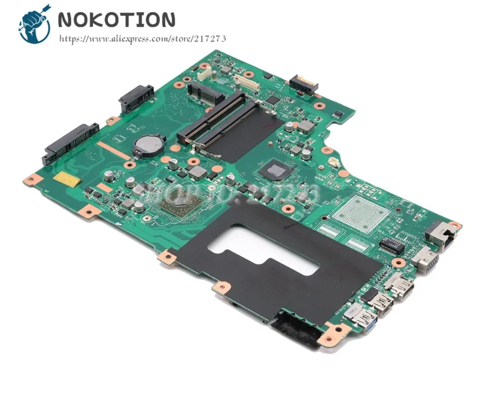 Black Friday  NOKOTION For Gateway NE71B NE71B10U Laptop Motherboard DDR3 with Processor onboard NBC1U11001 NBC1U