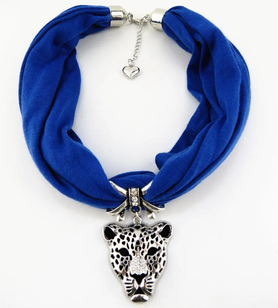 RUNMEIFA Подвески ожерелье s шарф Железный сплав амулеты акриловая подвеска с леопардом ювелирные изделия шарфы ожерелье шарф 100 г