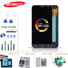 5," Sinbeda AMOLED lcd для SAMSUNG Galaxy J320 lcd сенсорный экран дигитайзер для SAMSUNG J3 дисплей J320F J320H J320M J320N