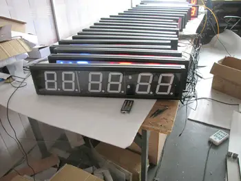 

gym interval timer led moving message display led countdown timer