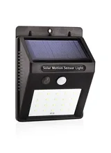 Waterproof 6/10/16/20 LED Solar Light Solar Power PIR Motion Sensor LED Garden Light Outdoor Pathway Sense Solar Lamp Wall Light