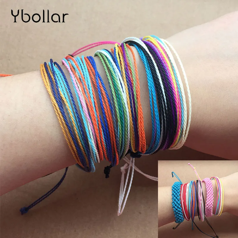 1 шт. Boho летние пляжные серф браслеты для мужчин и женщин ручной работы