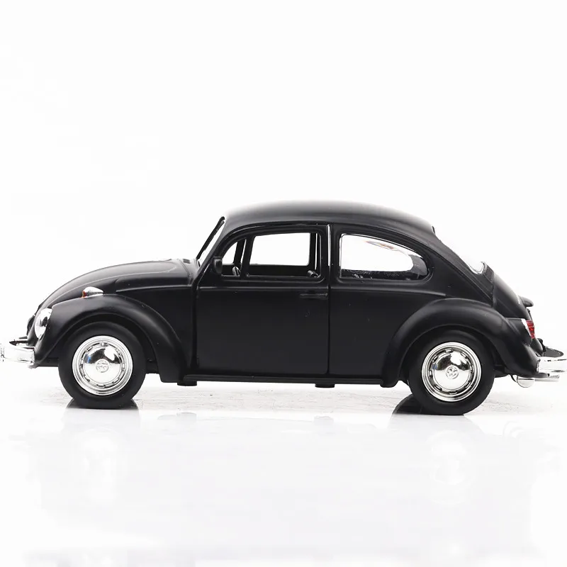 1/36 маленькие DieCasts классические черные Bettle 12 см игрушечные машинки из сплава #